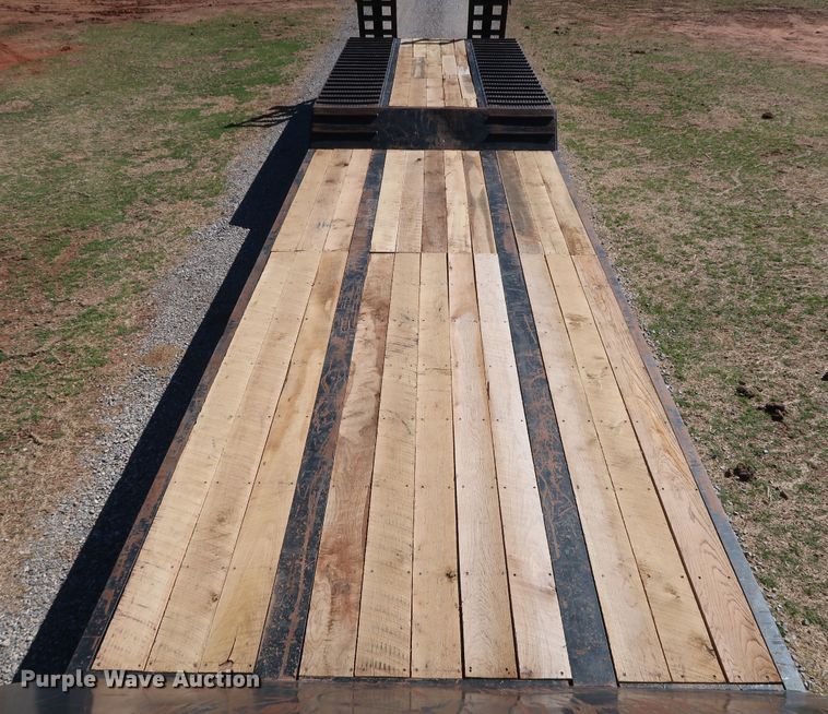 image for item DK3485 2014 Viking  drop deck equipment trailer