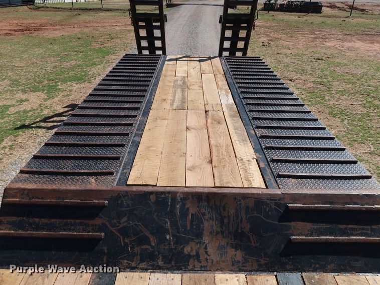 image for item DK3485 2014 Viking  drop deck equipment trailer