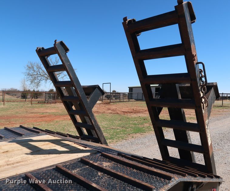 image for item DK3485 2014 Viking  drop deck equipment trailer