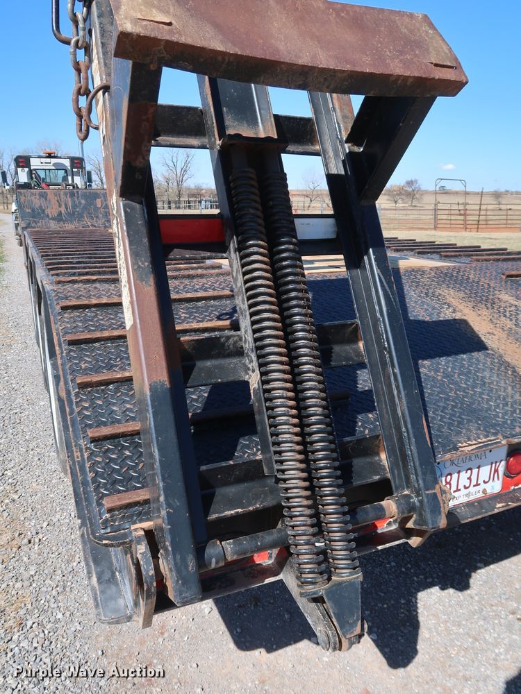 image for item DK3485 2014 Viking  drop deck equipment trailer