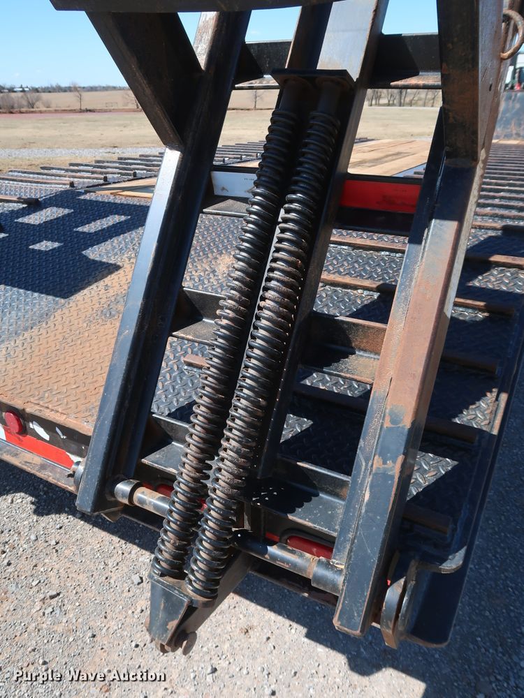image for item DK3485 2014 Viking  drop deck equipment trailer