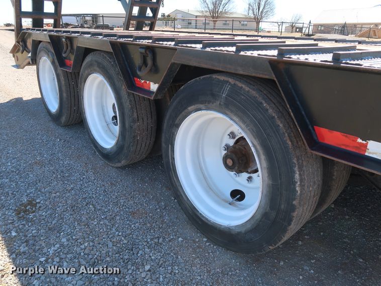 image for item DK3485 2014 Viking  drop deck equipment trailer