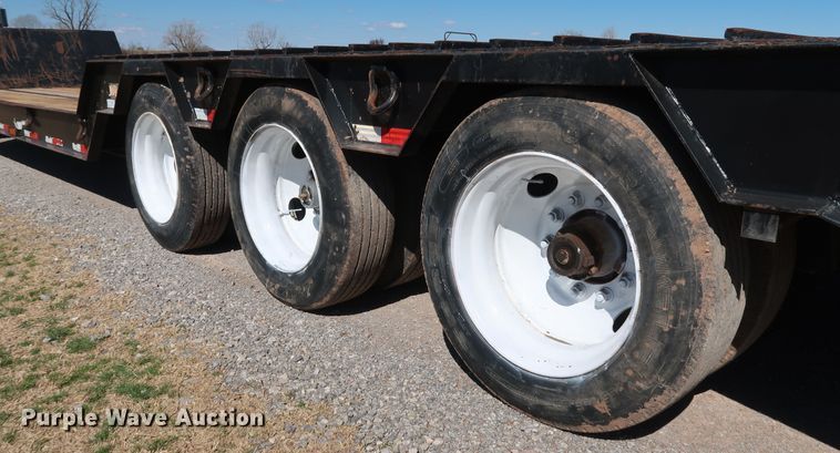 image for item DK3485 2014 Viking  drop deck equipment trailer