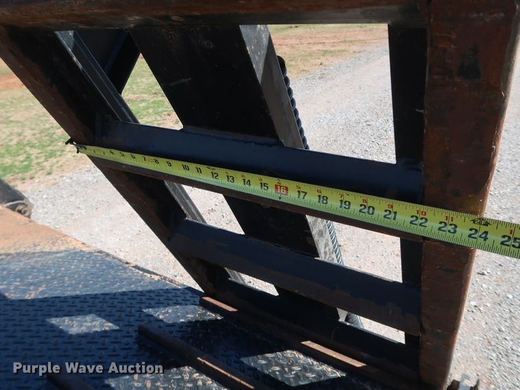 image for item DK3485 2014 Viking  drop deck equipment trailer