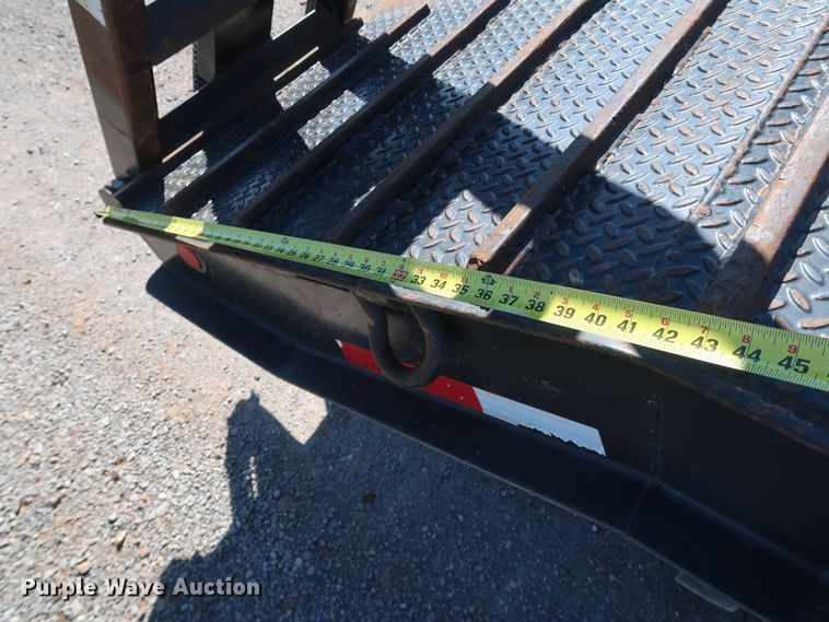 image for item DK3485 2014 Viking  drop deck equipment trailer