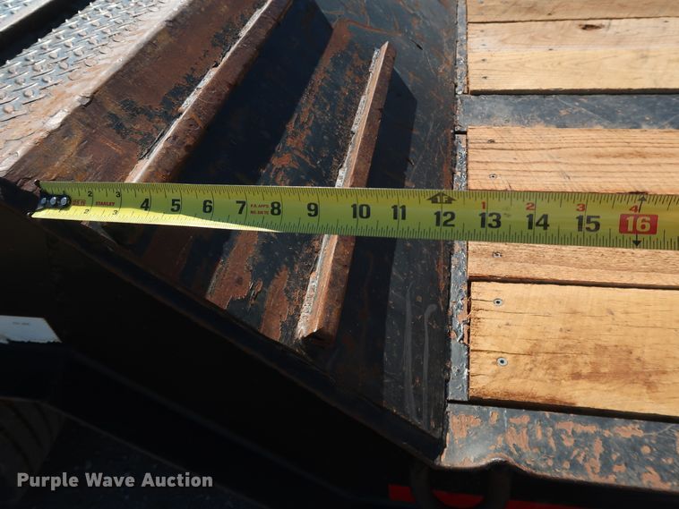 image for item DK3485 2014 Viking  drop deck equipment trailer