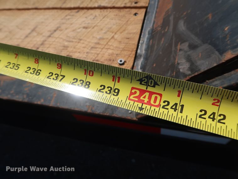 image for item DK3485 2014 Viking  drop deck equipment trailer