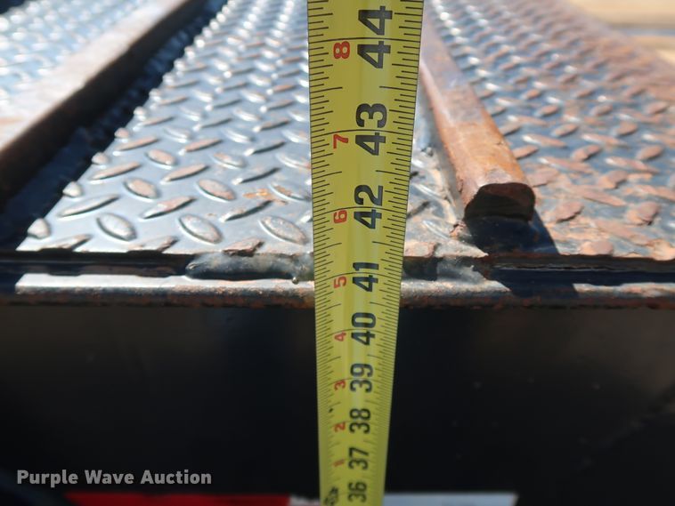 image for item DK3485 2014 Viking  drop deck equipment trailer