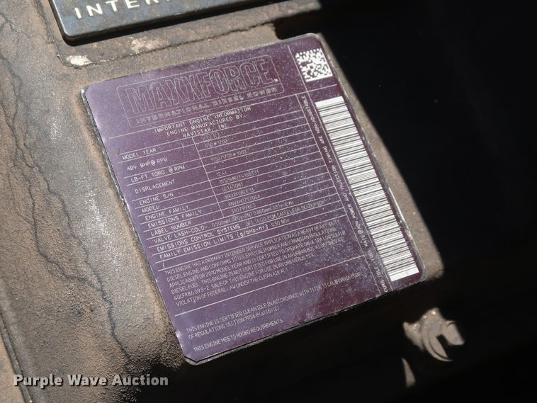 image for item DK3681 2012 International ProStar Plus 122  semi truck