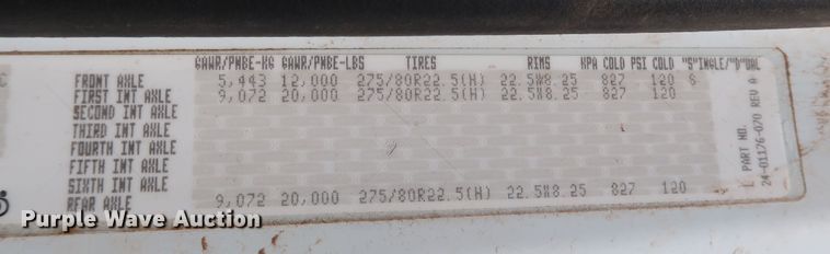 image for item DK3682 2011 Freightliner Business Class M2 112  vacuum truck