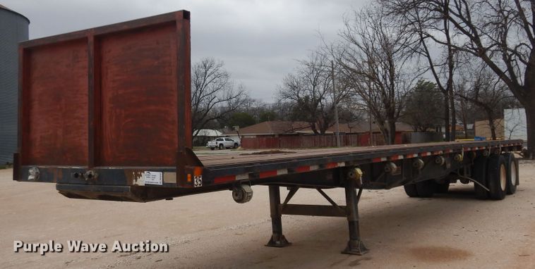 image for item DK8261 1997 Freuhauf PBFL-NF2S-45N  flatbed trailer