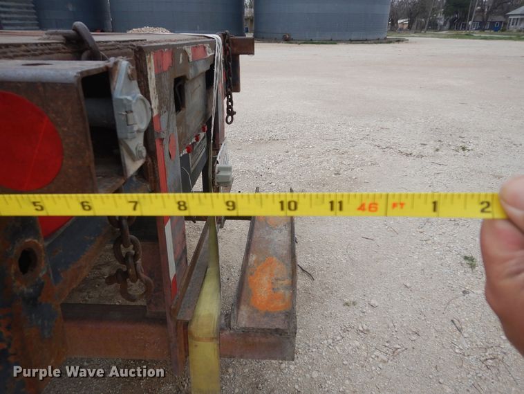 image for item DK8261 1997 Freuhauf PBFL-NF2S-45N  flatbed trailer