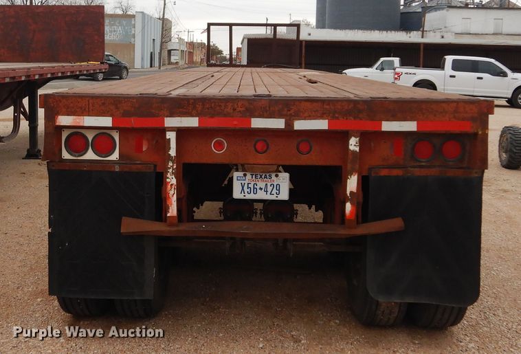 image for item DK8263 1981 Fontaine F5-40  flatbed trailer
