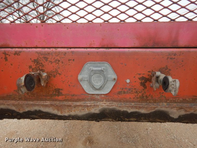 image for item DK8263 1981 Fontaine F5-40  flatbed trailer