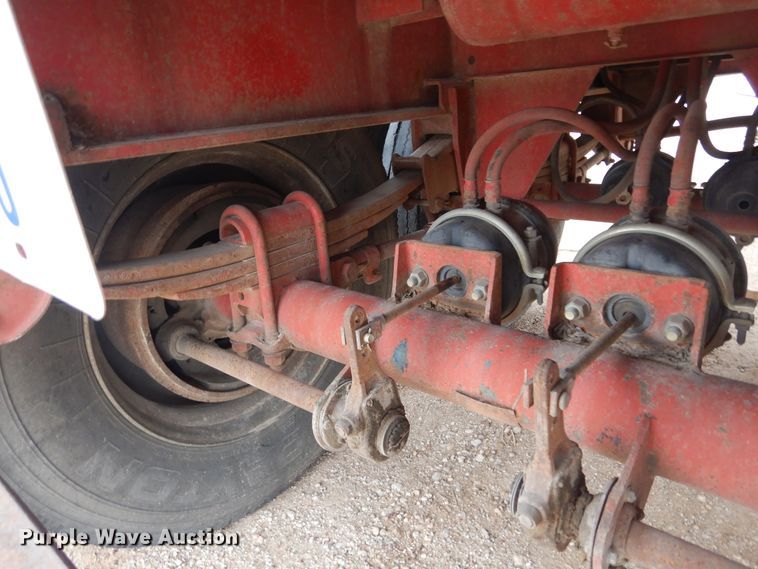 image for item DK8263 1981 Fontaine F5-40  flatbed trailer