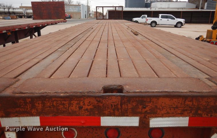 image for item DK8263 1981 Fontaine F5-40  flatbed trailer