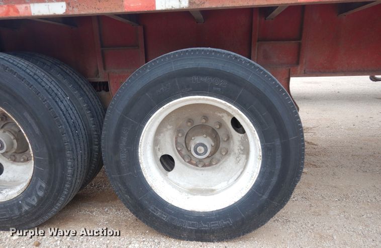 image for item DK8263 1981 Fontaine F5-40  flatbed trailer