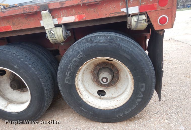 image for item DK8263 1981 Fontaine F5-40  flatbed trailer