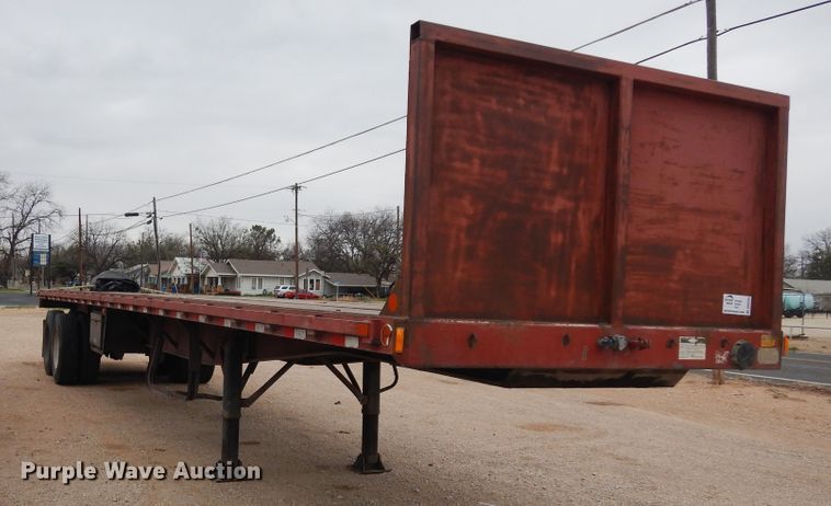 image for item DK8264 1996 Freuhauf PBA-NF2S-45N  flatbed trailer