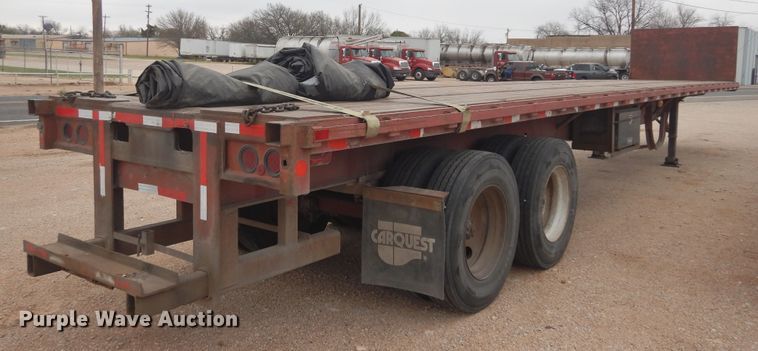 image for item DK8264 1996 Freuhauf PBA-NF2S-45N  flatbed trailer