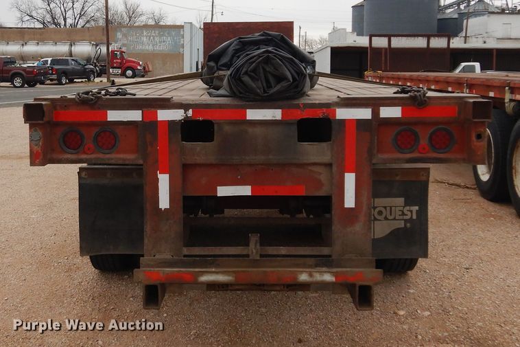 image for item DK8264 1996 Freuhauf PBA-NF2S-45N  flatbed trailer
