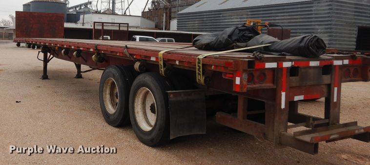 image for item DK8264 1996 Freuhauf PBA-NF2S-45N  flatbed trailer