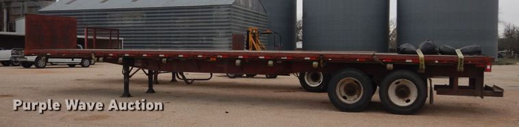 image for item DK8264 1996 Freuhauf PBA-NF2S-45N  flatbed trailer