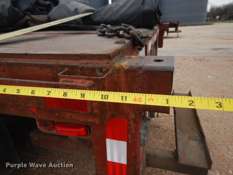 image for item DK8264 1996 Freuhauf PBA-NF2S-45N  flatbed trailer