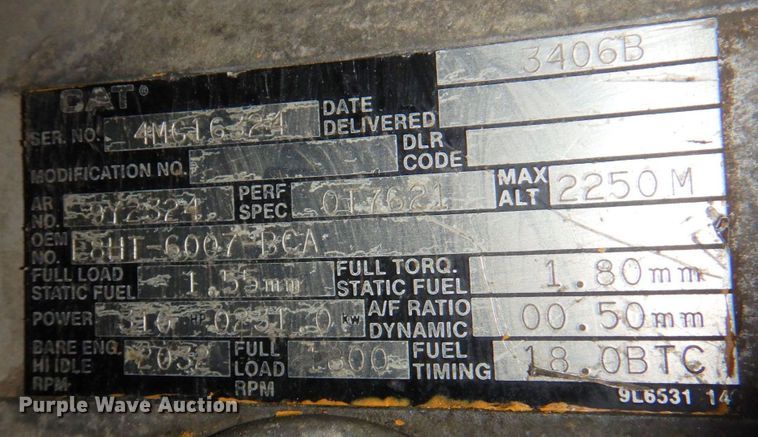 image for item DM6079 1988 Ford L9000  semi truck