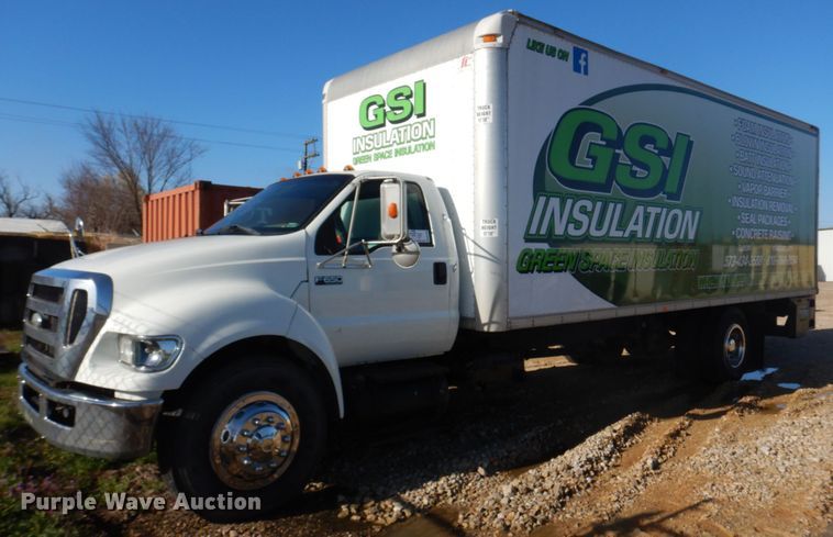 image for item DM7260 2008 Ford F650 Super Duty  box truck