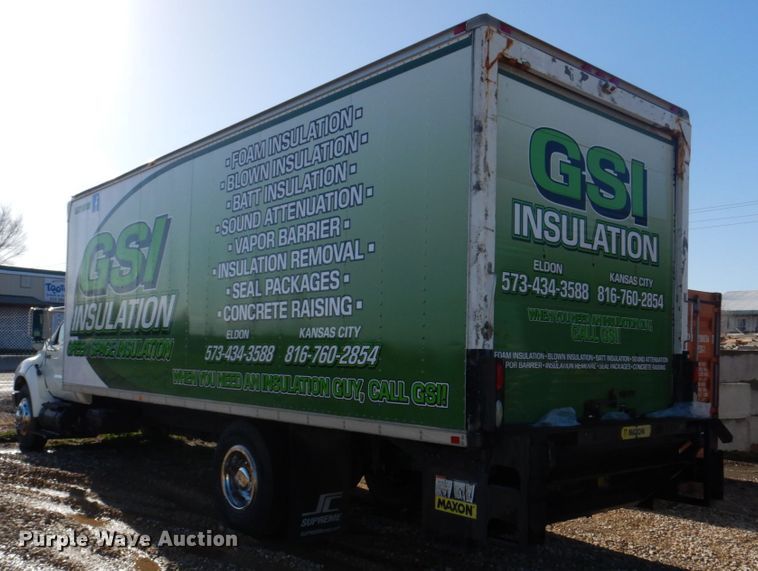 image for item DM7260 2008 Ford F650 Super Duty  box truck