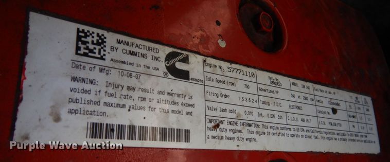 image for item DM7260 2008 Ford F650 Super Duty  box truck