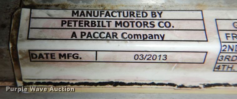 image for item DN7288 2014 Peterbilt 384  semi truck