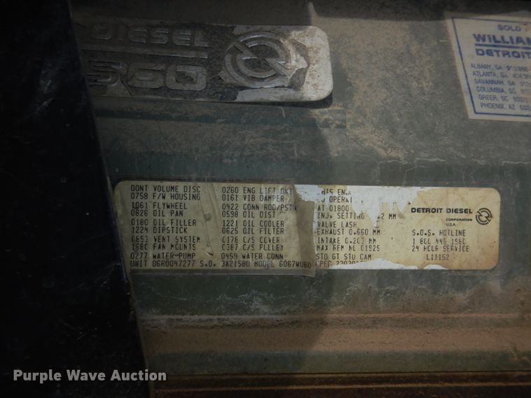 image for item DN7292 1992 Kenworth T800  semi truck