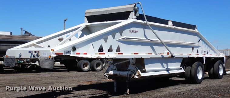 image for item DR1133 2001 Schaller  bottom dump trailer