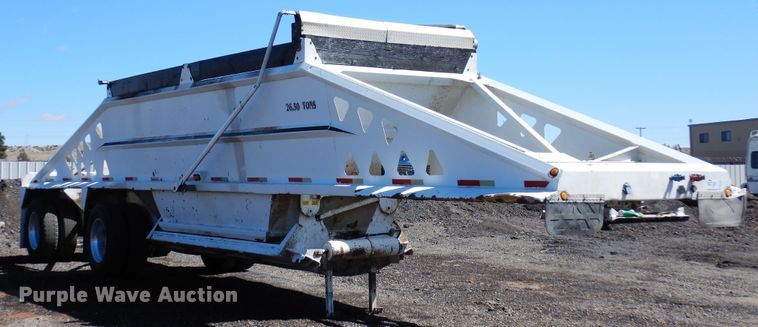 image for item DR1133 2001 Schaller  bottom dump trailer