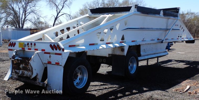 image for item DR1133 2001 Schaller  bottom dump trailer