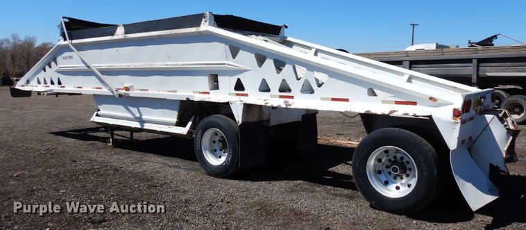 image for item DR1133 2001 Schaller  bottom dump trailer