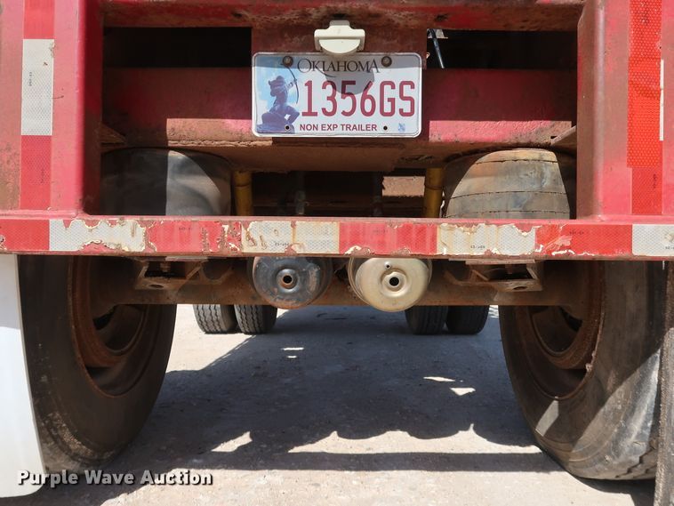 image for item IY9108 1993 Transcraft  flatbed trailer