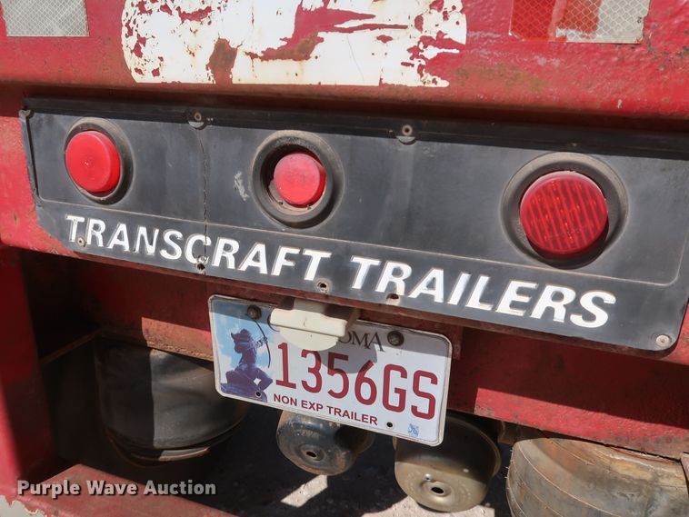 image for item IY9108 1993 Transcraft  flatbed trailer