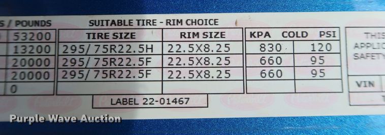 image for item IY9155 2016 Peterbilt 579  semi truck