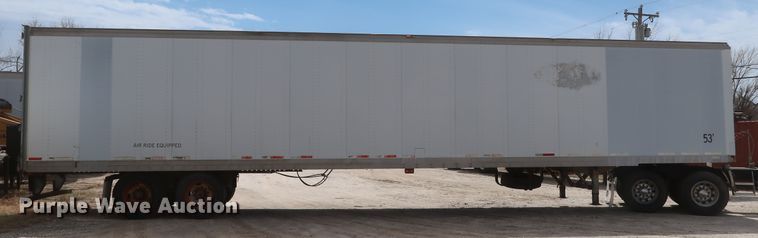 image for item IY9158 1998 Fruehauf  dry van trailer
