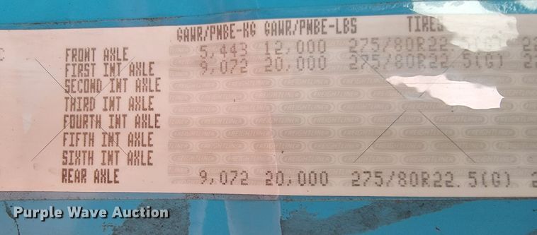 image for item JE9972 2016 Freightliner Cascadia  semi truck