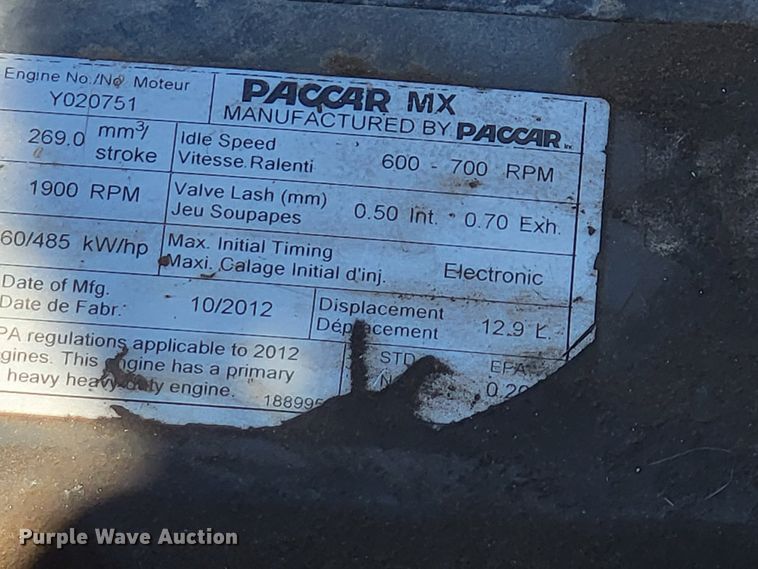 image for item JE9990 2013 Kenworth T700  semi truck