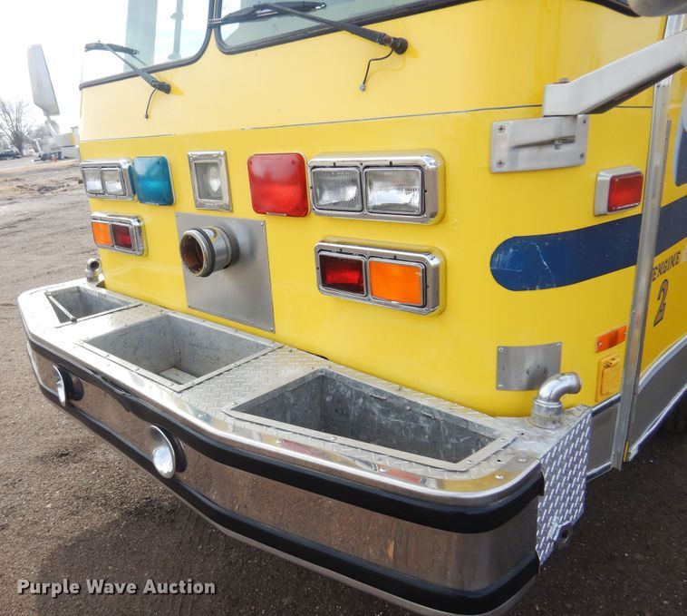 image for item JJ9702 1989 Emergency One Hush Cyclone  pumper fire truck