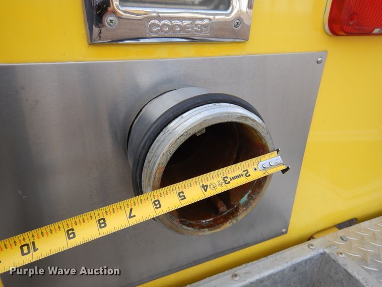 image for item JJ9702 1989 Emergency One Hush Cyclone  pumper fire truck