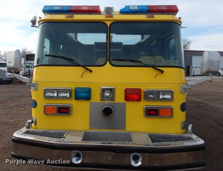 image for item JJ9702 1989 Emergency One Hush Cyclone  pumper fire truck