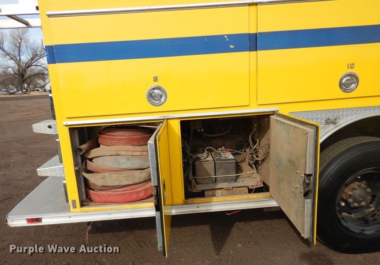 image for item JJ9702 1989 Emergency One Hush Cyclone  pumper fire truck