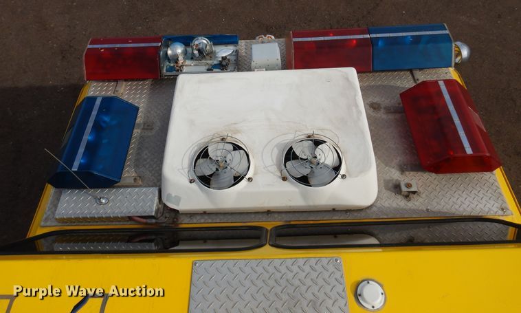 image for item JJ9702 1989 Emergency One Hush Cyclone  pumper fire truck