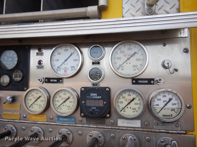 image for item JJ9702 1989 Emergency One Hush Cyclone  pumper fire truck